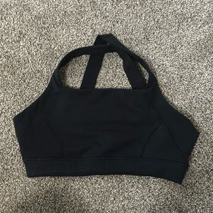 Oner Active - Timeless Wide Strap Square Neck Sports Bra | Black